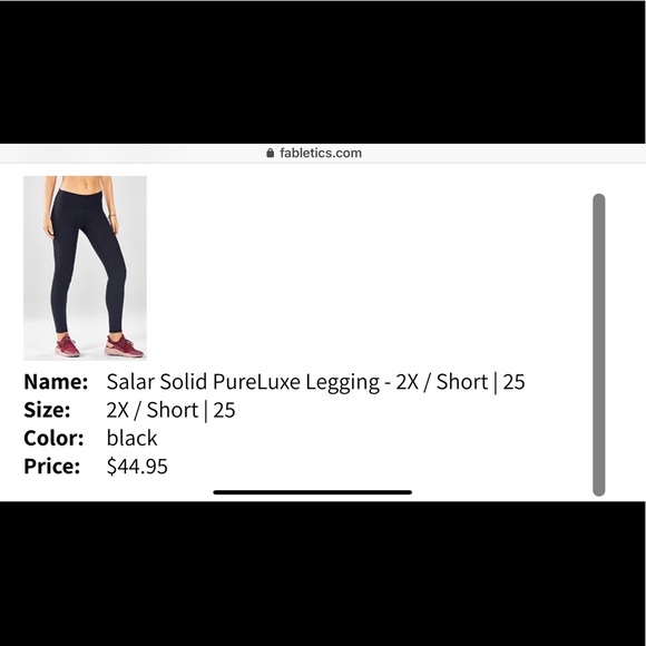 Fabletics super soft leggings 🦵 - Picture 4 of 4